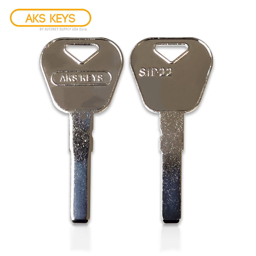 Jeep-Fiat SIP22 High Security Test Key Blade (Aftermarket) (Pack of 10)