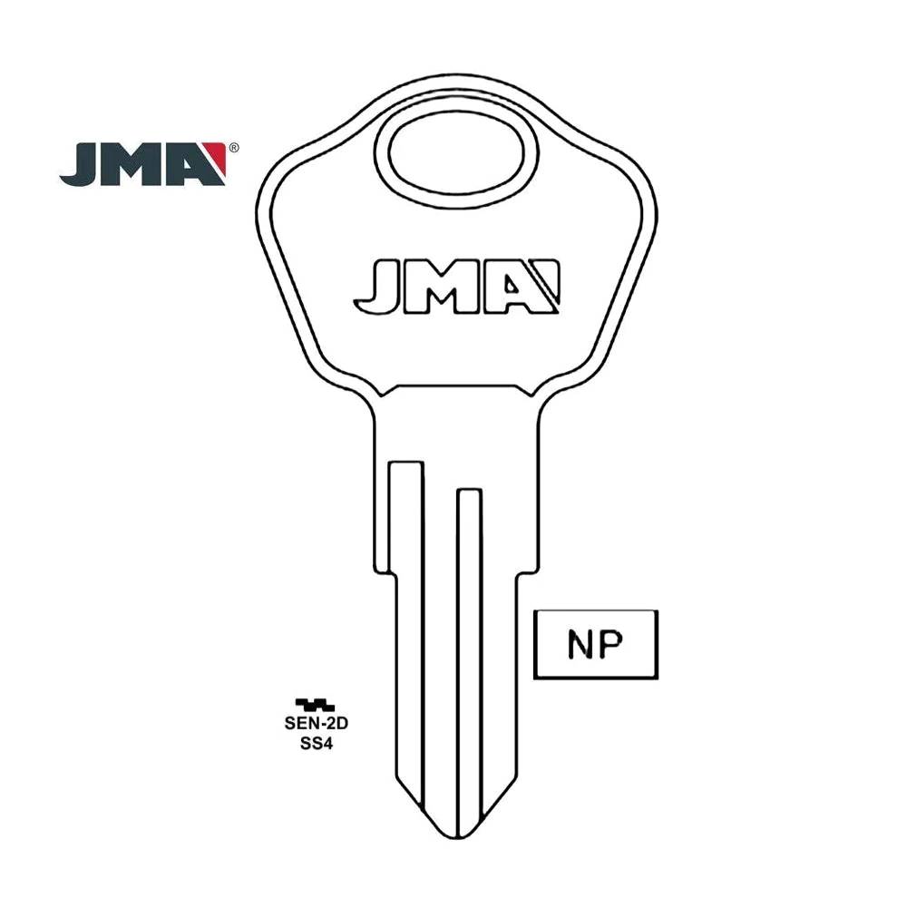 1626 Sentry Safe Commercial & Residencial Key Blank - SS4 / SEN-2D