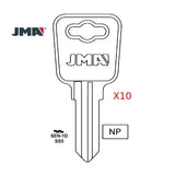 1637 Sentry Safe Commercial & Residencial Key Blank- SS5 / SEN-1D (Packs of 10)