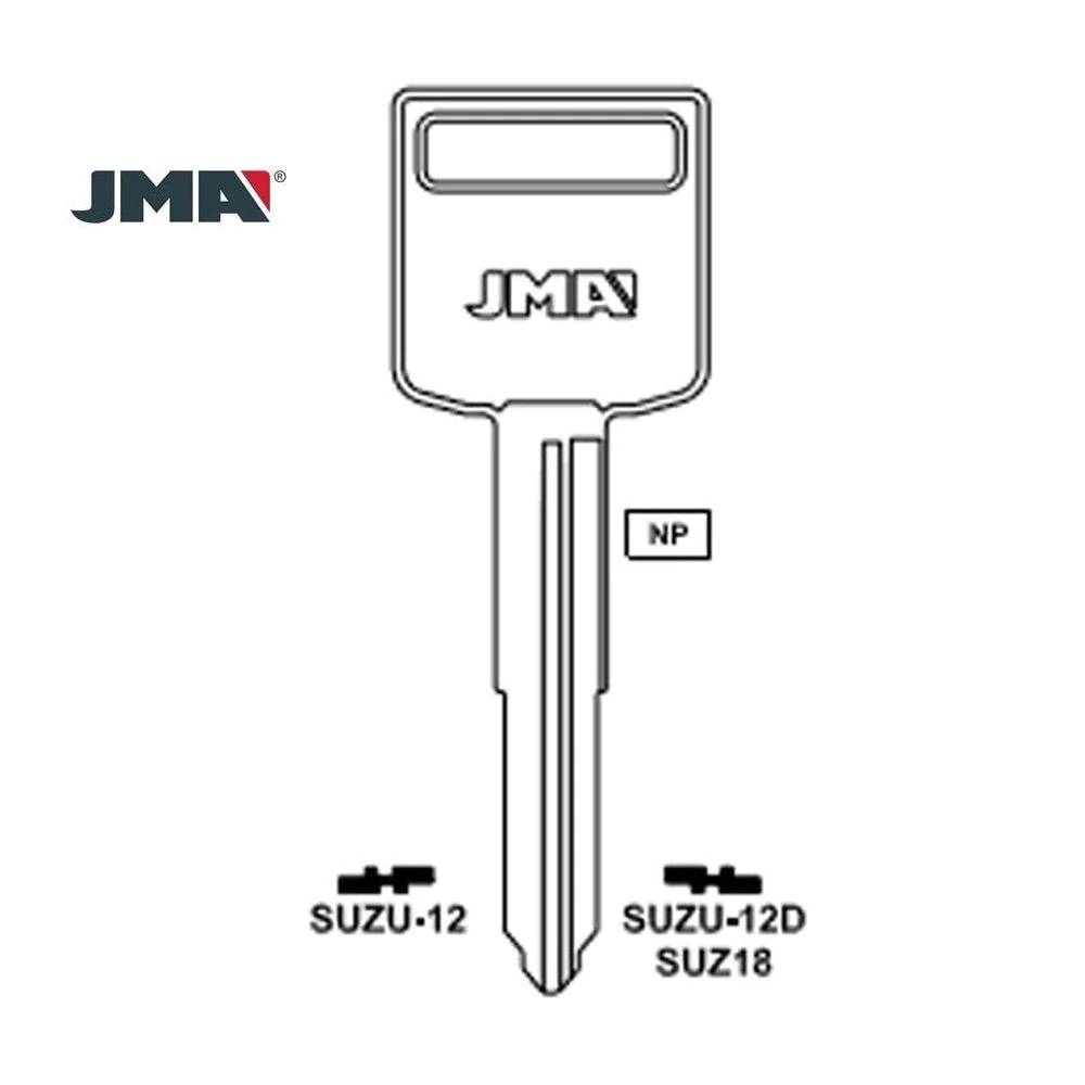 Suzuki Key Blank - SUZ18 / SUZU-12D