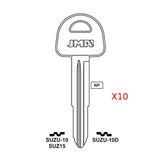 Suzuki Key Blank - SUZ15 / SUZU-10 (Packs of 10)