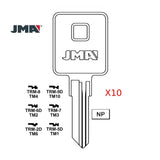 1610 Trimark Key Blank TM10 / TRM-9D (Packs of 10)