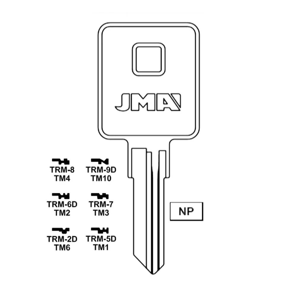 1610 Trimark Key Blank TM10 / TRM-9D