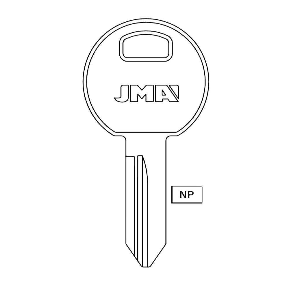 1622 Trimark Commercial & Residencial Key Blank - TM14 / TRM-10D