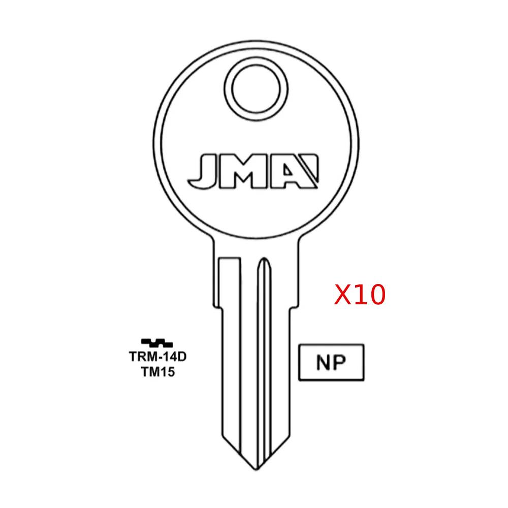 1623 Trimark Key Blank TM15 / TRM-14D (Packs of 10)