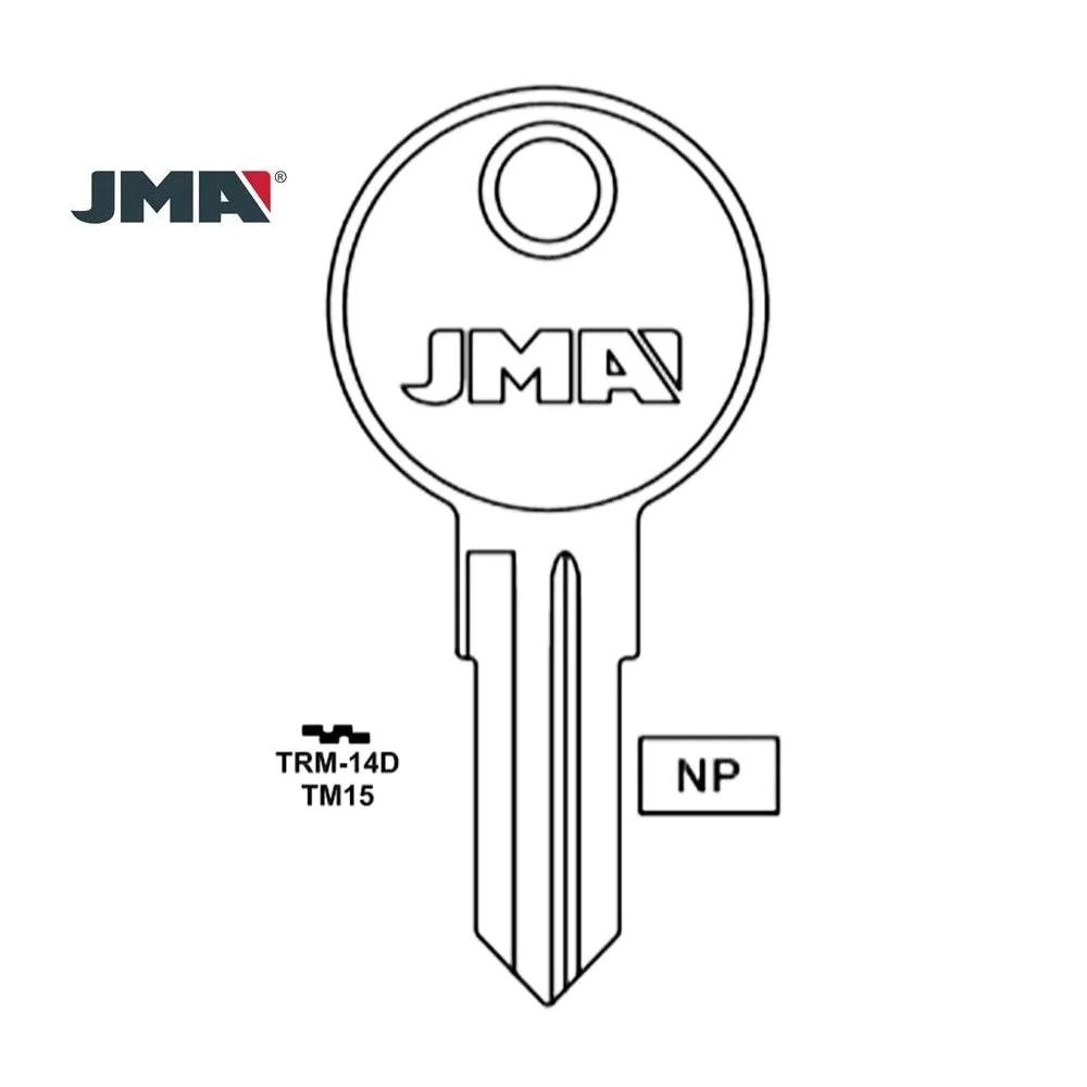 1623 Trimark Key Blank TM15 / TRM-14D