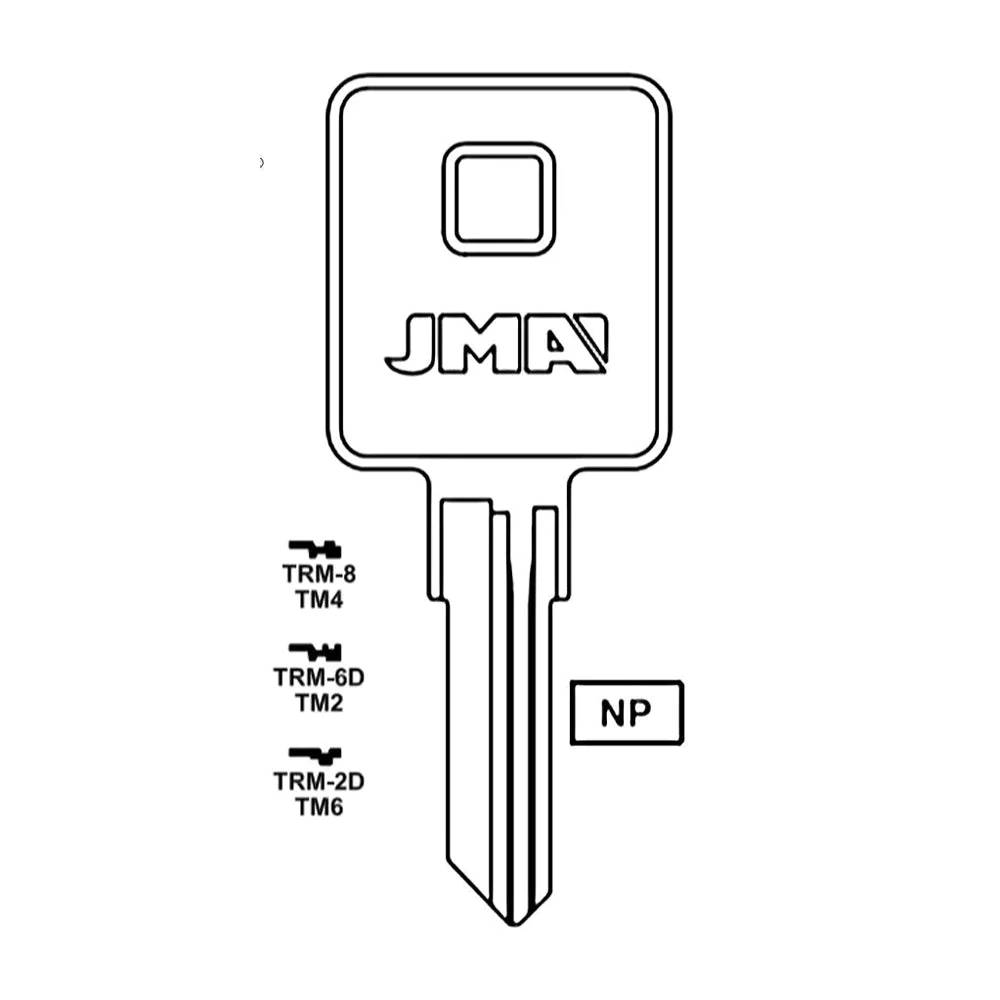 Trimark Key Blank - TM4 / TRM-8