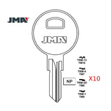 1607 Trimark Key Blank TM7 / TRM-4 (Packs of 10)