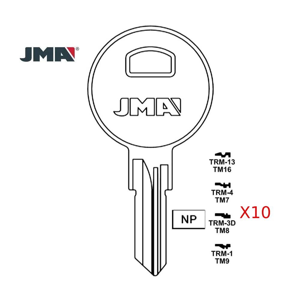 1609 Trimark Key Blank TM9 / TRM-1 (Packs of 10)