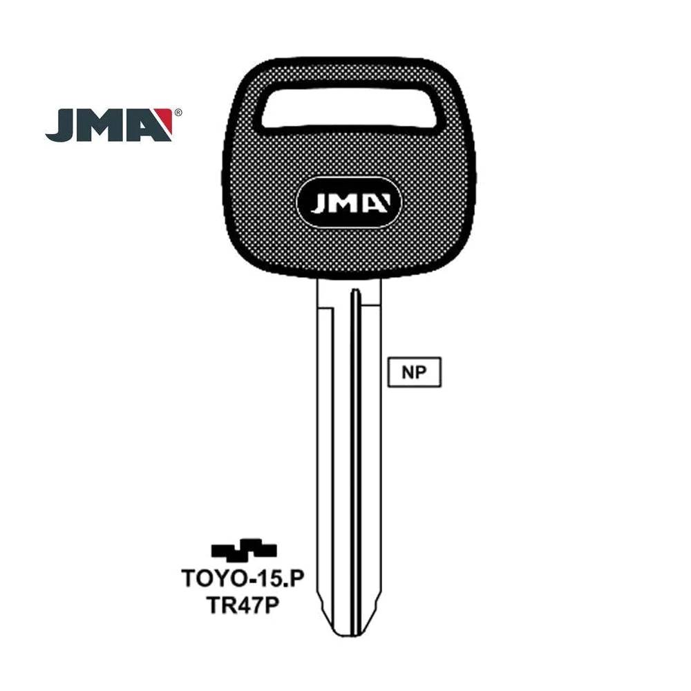 1990 - 2012 JMA Key Blank   for Toyota Scion Suzuki/ TR47P