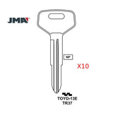 Toyota Key Blank - TR37 / TOYO-13E (Packs of 10)