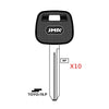 JMA Key Blank  for Toyota / TOYO-19.P (Packs of 10)