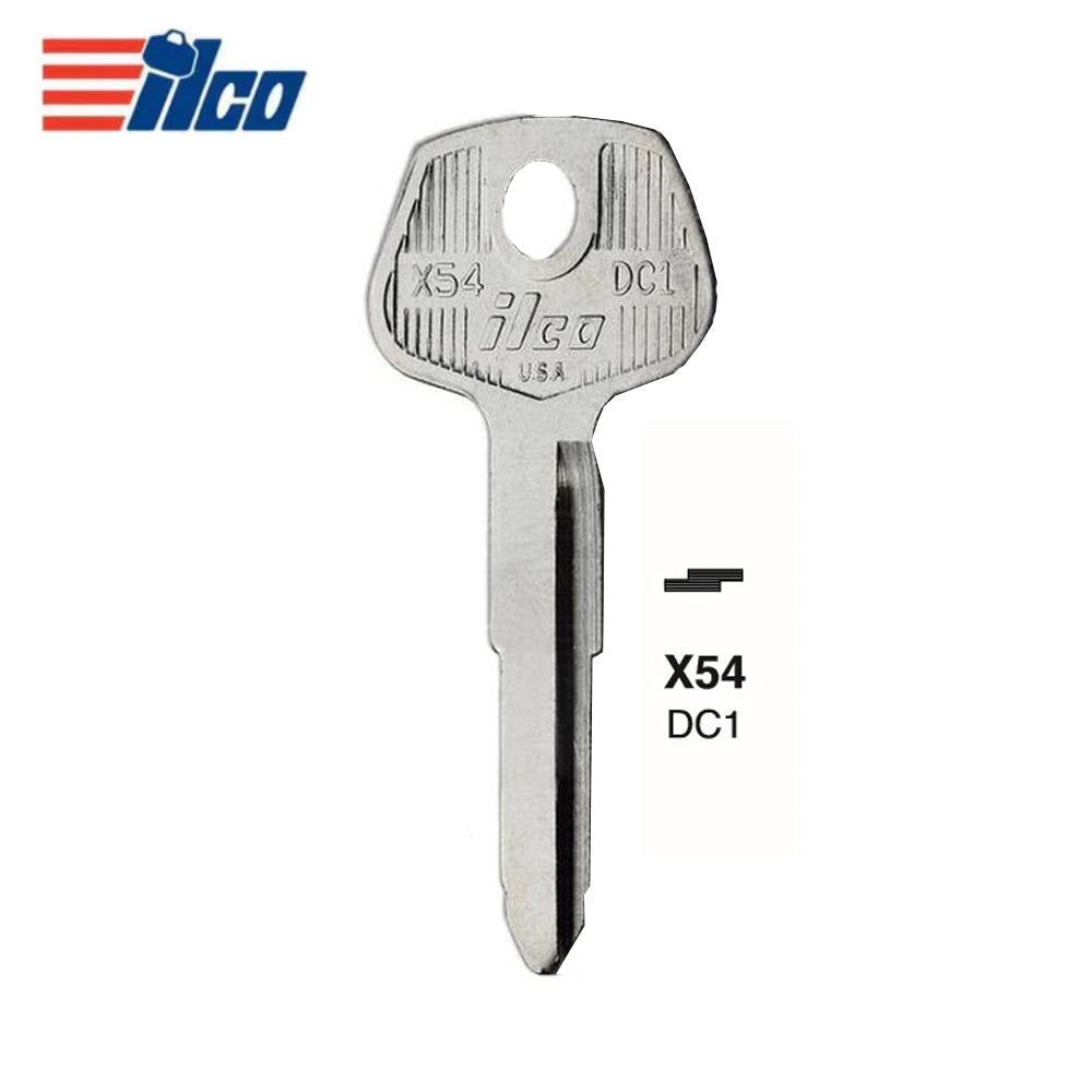 Toyota Key Blank -  TOYO-14 / DC1