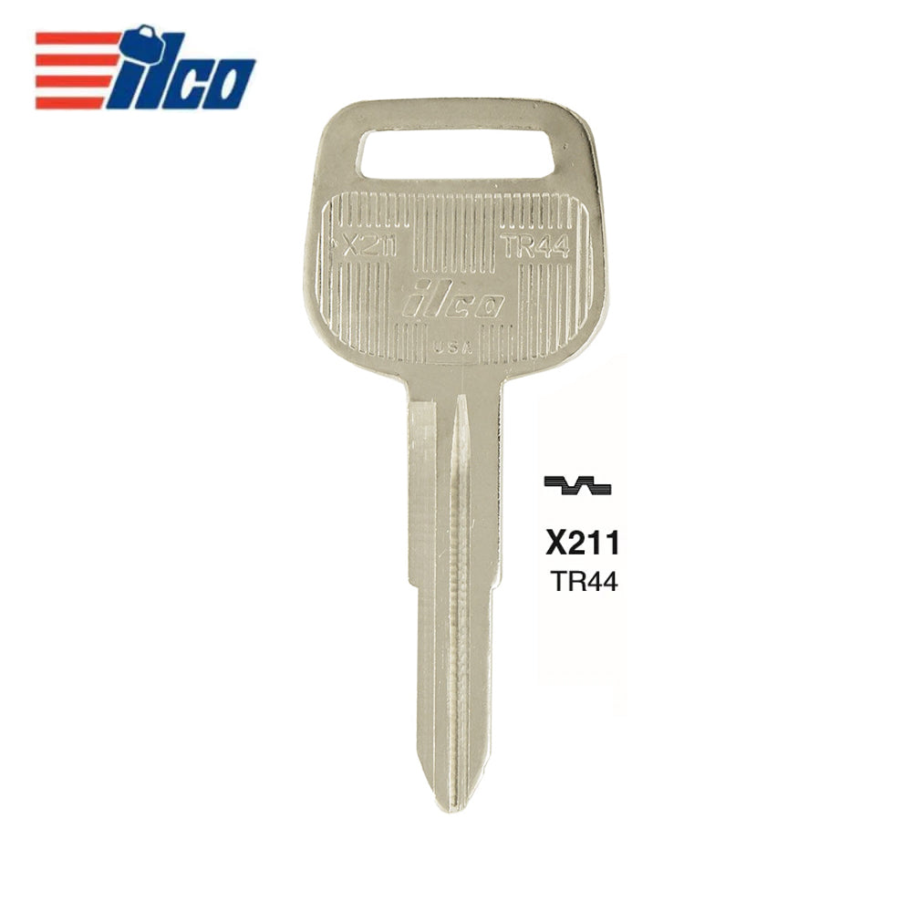 Toyota Key Blank - TOYO-33D / TR44