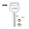 Toyota Key Blank - TR44 / TOYO-33D (Packs of 10)