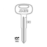 Hino Truck Key Blank - HN3 / HIN-1