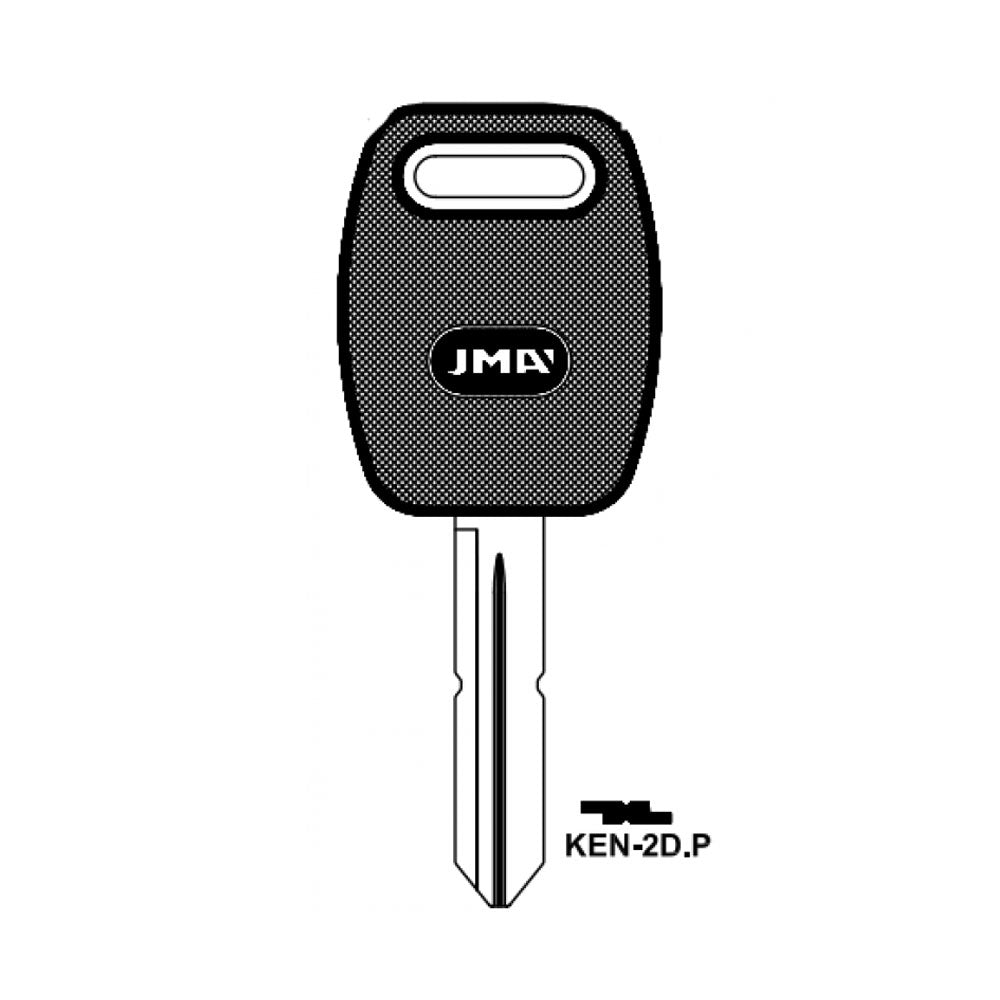 Kenworth Peterbilt Truck Key Blank - K1994 / KEN-2D.P (Plastic Head) (Pack of 10)