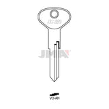 JMA VO-AH / VW / Audi / Porsche V37 / X203 Metal Key