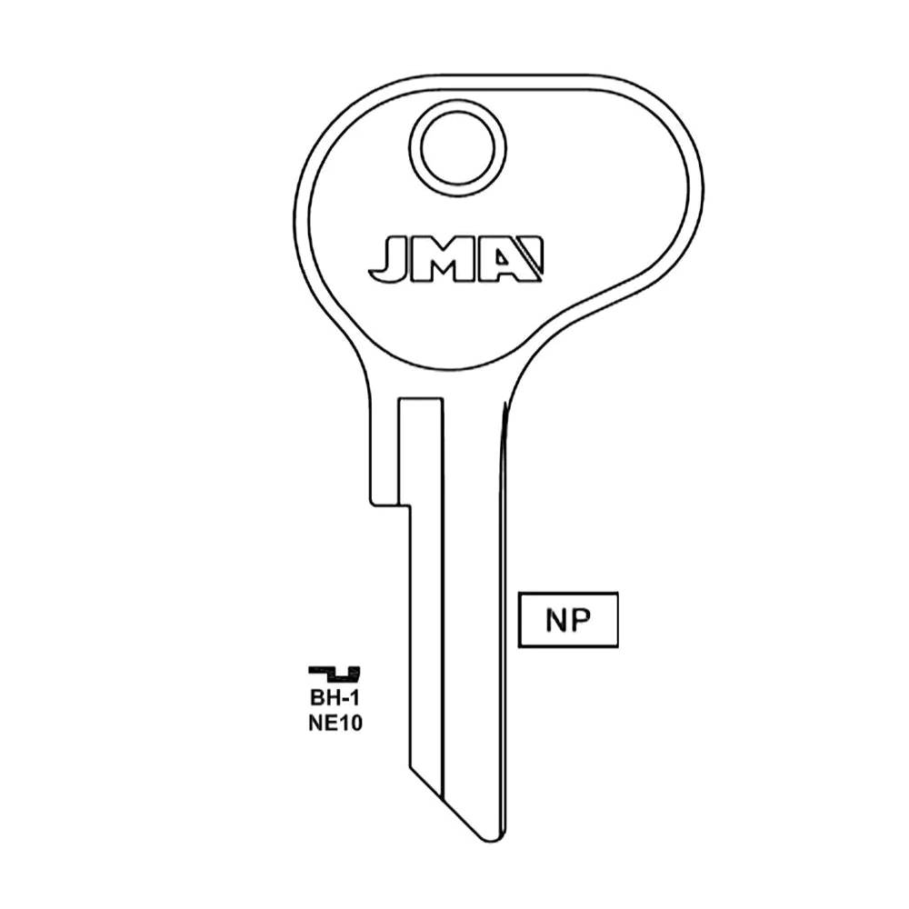 Volvo Key Blank - NE10 / BH-1