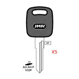 Volkswagen Key Blank - V35P / AU-AH.P (Packs of 5)