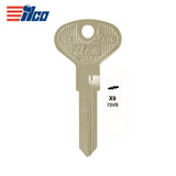 VW Audi Porsche Key Blank - VO-HV / X9