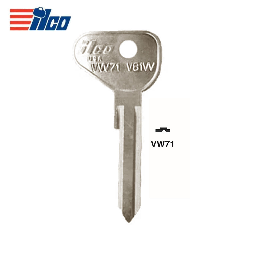 Volkswagen Volvo Key Blank - VO-M / VW71