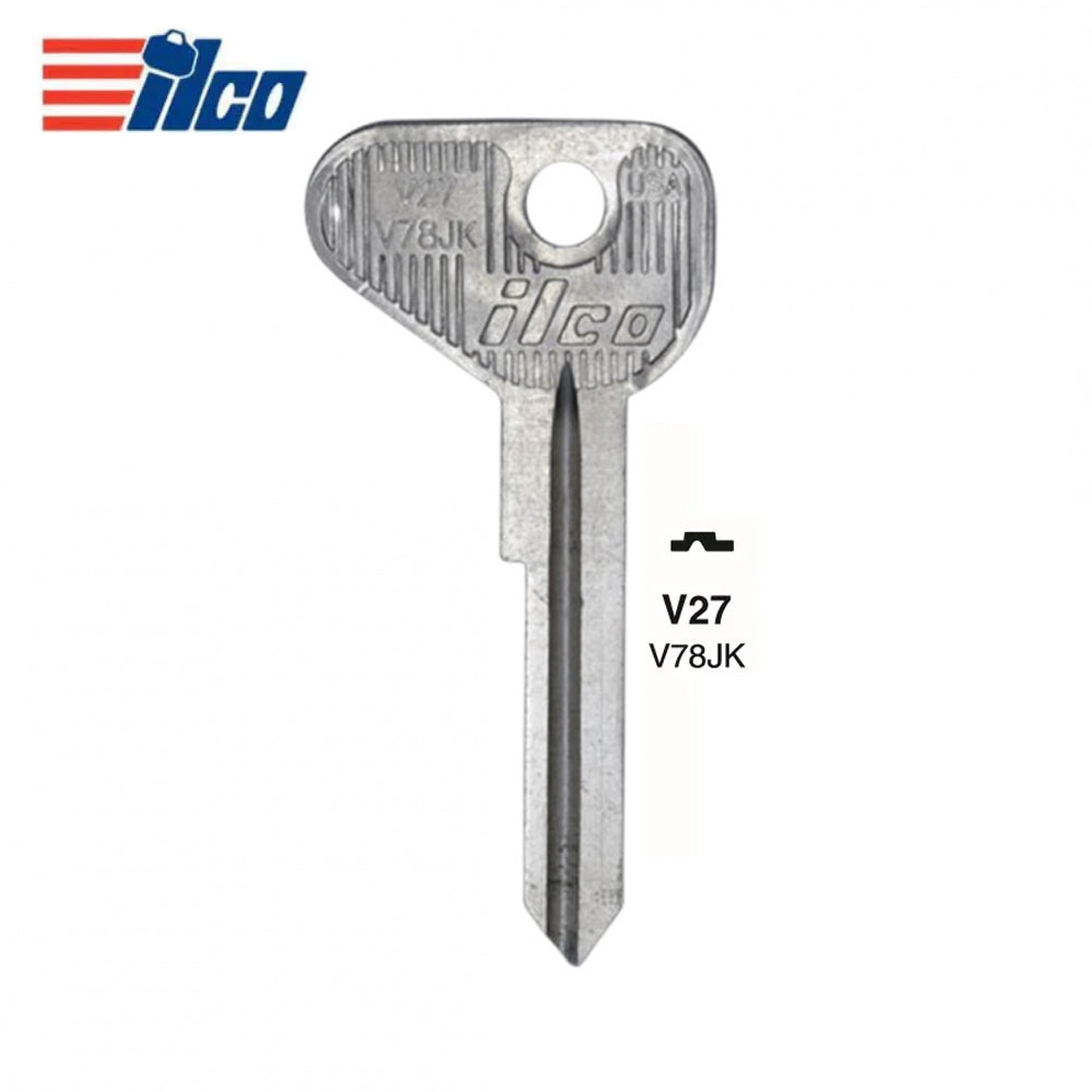 Volkswagen Key Blank - V27