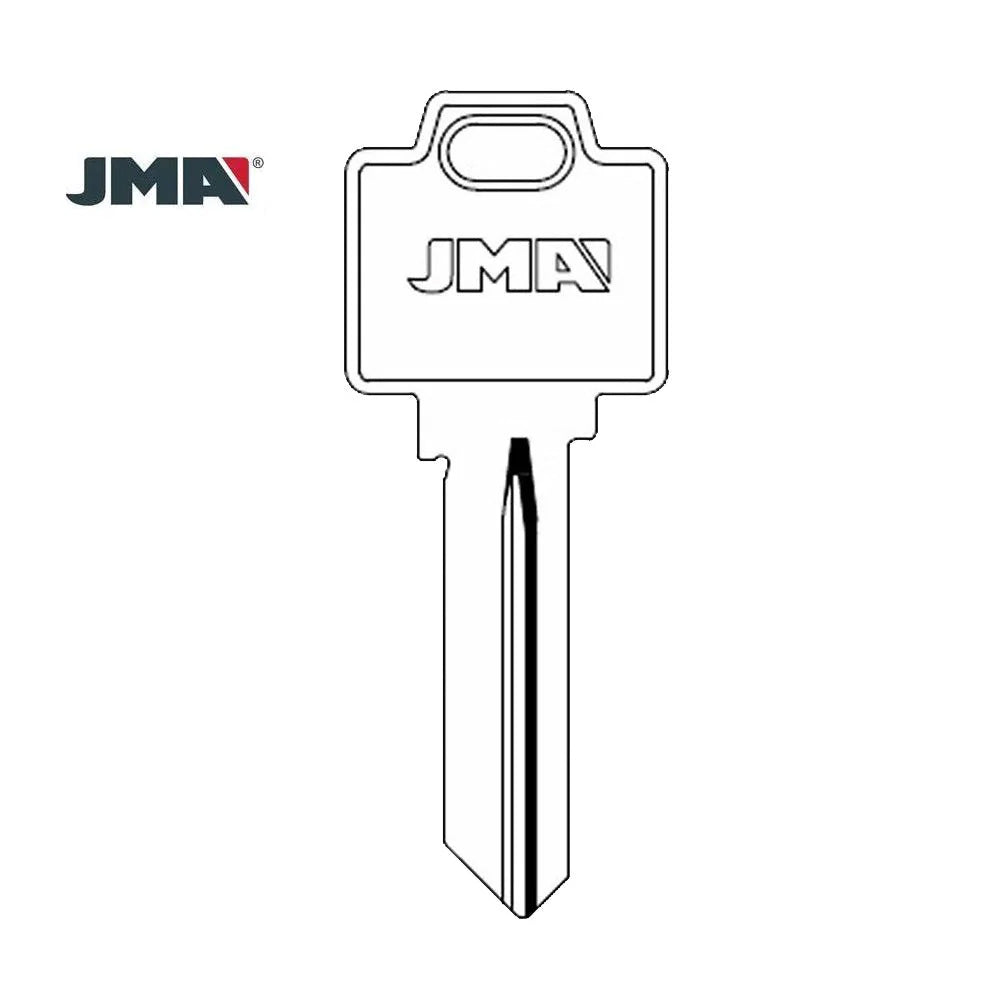 JMA WEI-18D Weiser Key Blank WR6 - Brass Finish