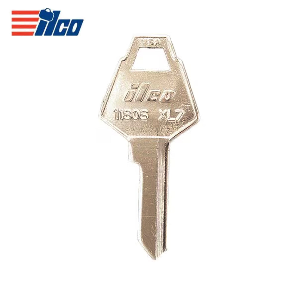 ILCO XL7-BR / XL Lock Key Blank - Brass