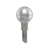 ILCO 01122 -Y11 Yale Cabinet Key Blank Nickel Plated