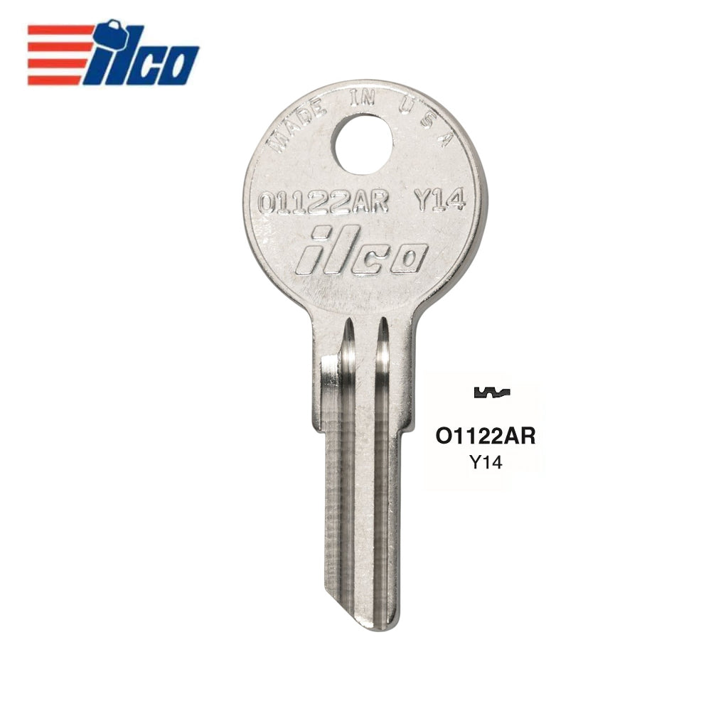 Commercial & Residential Key Blank - YA-45E / Y14 (Packs of 50)