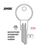 Commercial & Residential Key Blank - Y14 / YA-45E (Packs of 50)