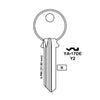 JMA for 999A 6-Pin Yale Key - Brass Finish   / Y2 BR