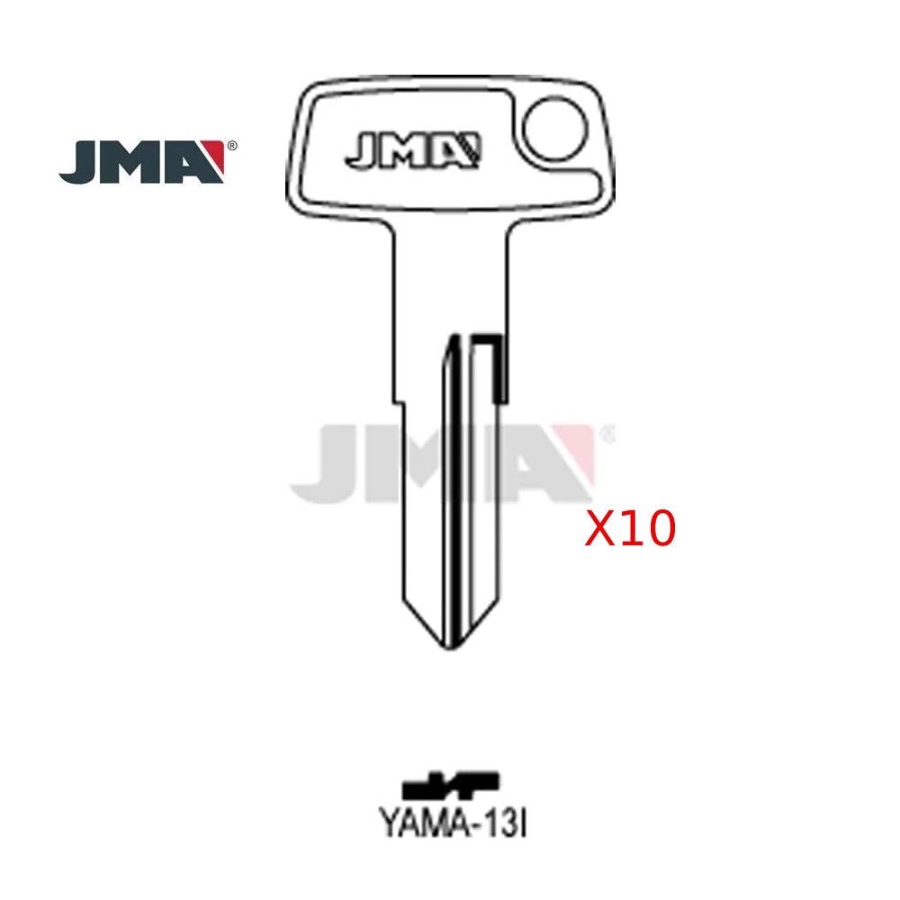 JMA YAMA-13I / YH45/ X107 Yamaha Motorcycle Key Blank (Pack of 10)