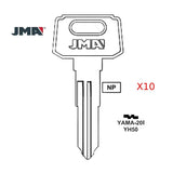 Yamaha Motorcycle Key Blank - YH50 / YAMA-20I (Packs of 10)