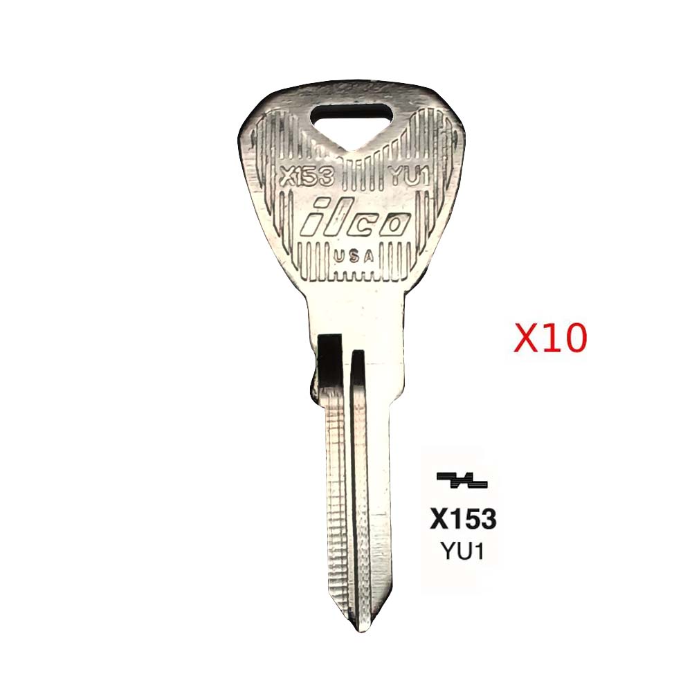 Yugo Key Blank - YU-1D / YU1 (Packs of 10)