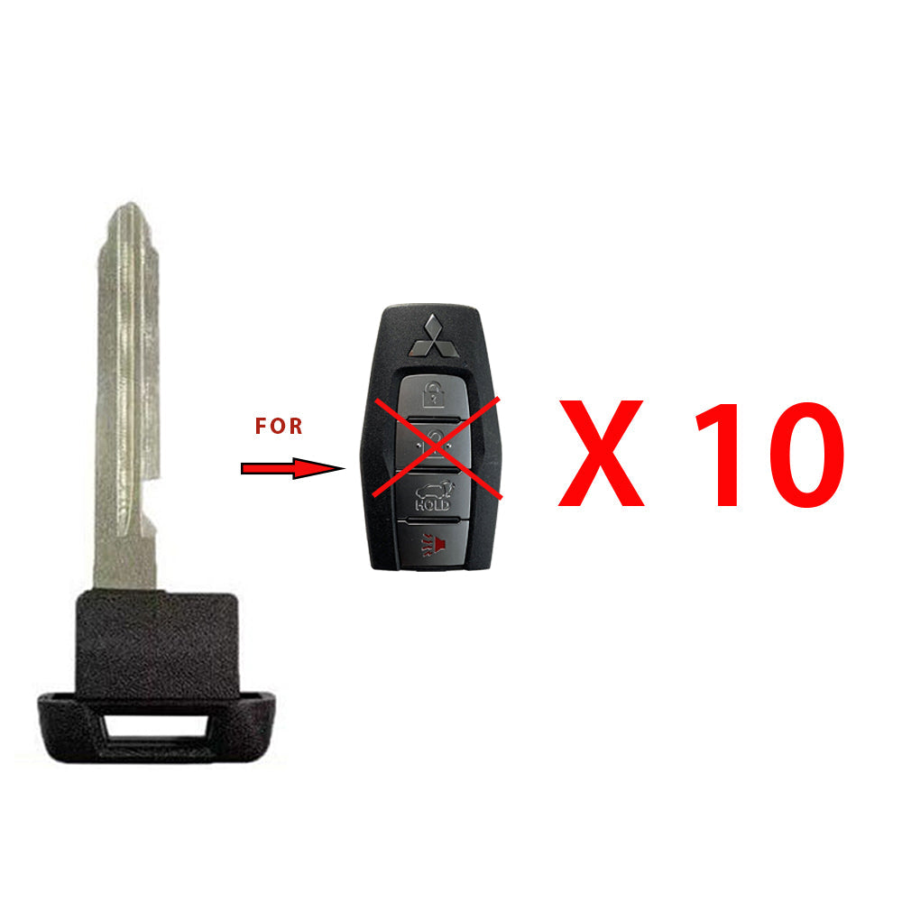 2021 2022 Mitsubishi Outlander Emergency Key (10 Pack)