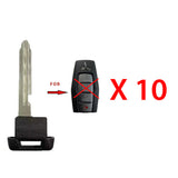 2021 2022 Mitsubishi Outlander Emergency Key (10 Pack)