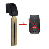 2016 - 2025 Toyota Emergency Uncut Blade Key - High Security