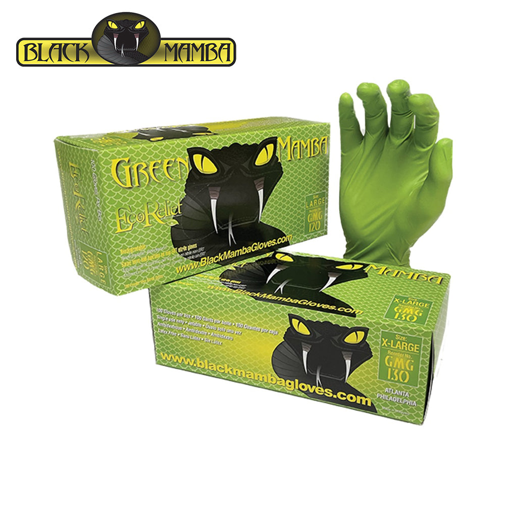 Black Mamba - Biodegradable Nitrile Gloves