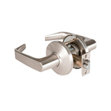 BEST - 9K30N15DS3 - Passage Cylindrical Lock with 15 Lever and S3 4-7/8  ANSI Strike - D Rose - Grade 1 - Satin Nickel