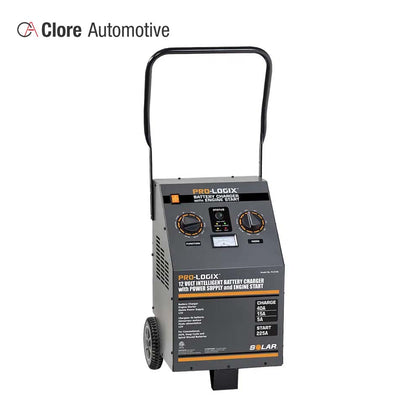 Clore Automotive PL3740 Solar 40/15/5/225A 12V Intelligent Wheel Charger with Engine Start