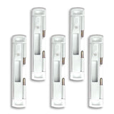 CAL Double Bolt Lock Sliding Glass Door Lock - White (Pack of 5)