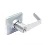 Cal-Royal Entrance Push Button Lock with SG Design Lever and Square Rose - 2-1/4 Inch Full Lip Strike - Grade 2