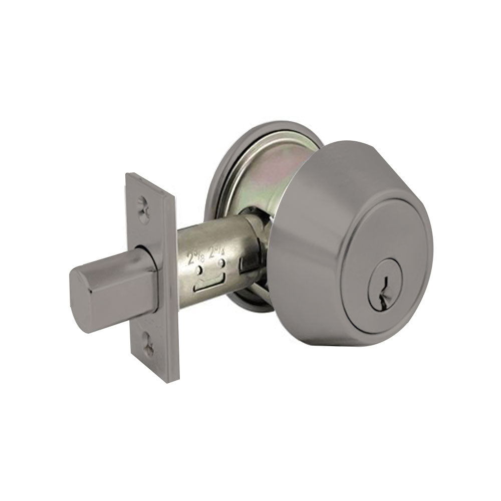 Cal-Royal - ULT360 - Heavy duty Single Cylinder Deadbolt - E0152 ANSI Function - UL listed  - Grade 2