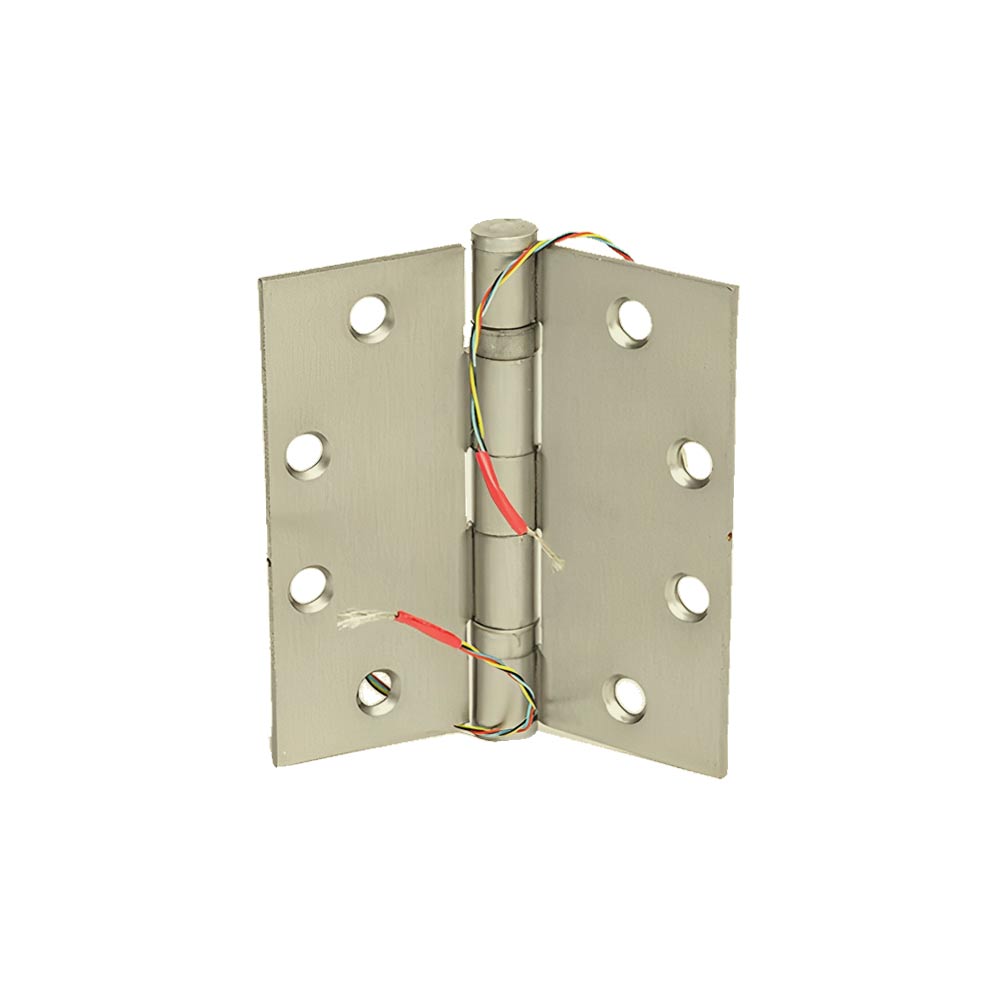 Command Access - ETH-BB79 - Energy Transfer Hinge - 5 Knuckle Standard Weight - Steel Base Material - US3 (Bright Brass-605)