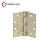 Command Access - ETH-BB68 - Energy Transfer Hinge - 5 Knuckle Heavy Weight - Steel Base Material - US3 (Bright Brass-605)