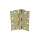 Command Access - ETH-BB79 - Energy Transfer Hinge - 5 Knuckle Standard Weight - Steel Base Material - US4 (Satin Brass-606)