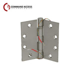 Command Access - ETH-BB79 - Energy Transfer Hinge - 5 Knuckle Standard Weight - Steel Base Material - US9 (Bright Bronze-611)