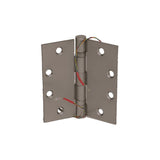 Command Access - ETH-BB68 - Energy Transfer Hinge - 5 Knuckle Heavy Weight - Steel Base Material - US10B (Oil Rubbed Bronze-613)